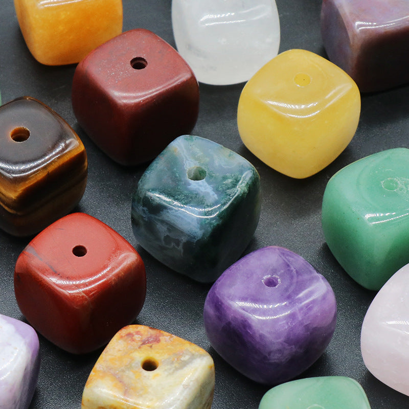 Crystal & Agate Cube Incense Holder