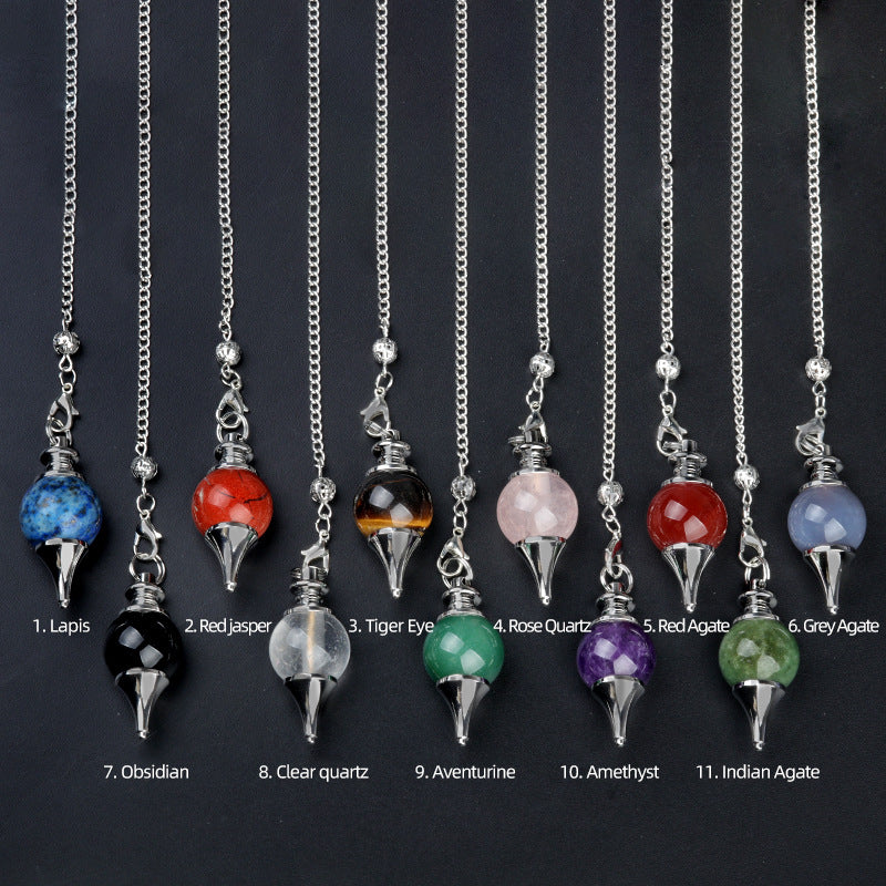 Gemstone Sphere Pendulum