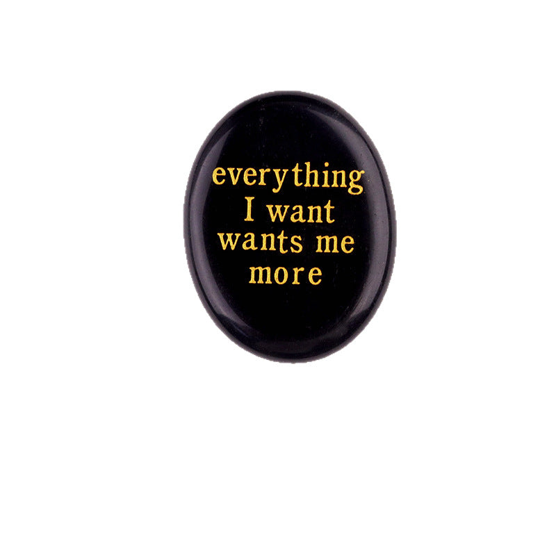 Oval Thumb Stone for Strength & Stress Relief