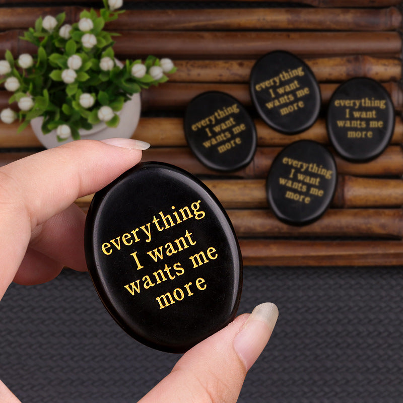 Oval Thumb Stone for Strength & Stress Relief