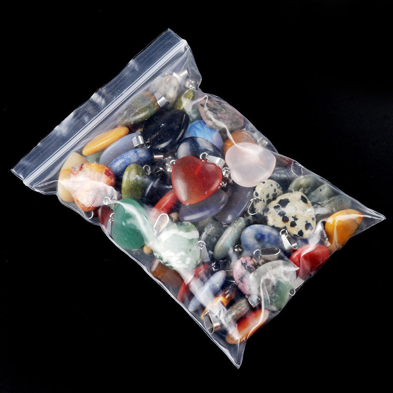 Gemstone Heart Pendants