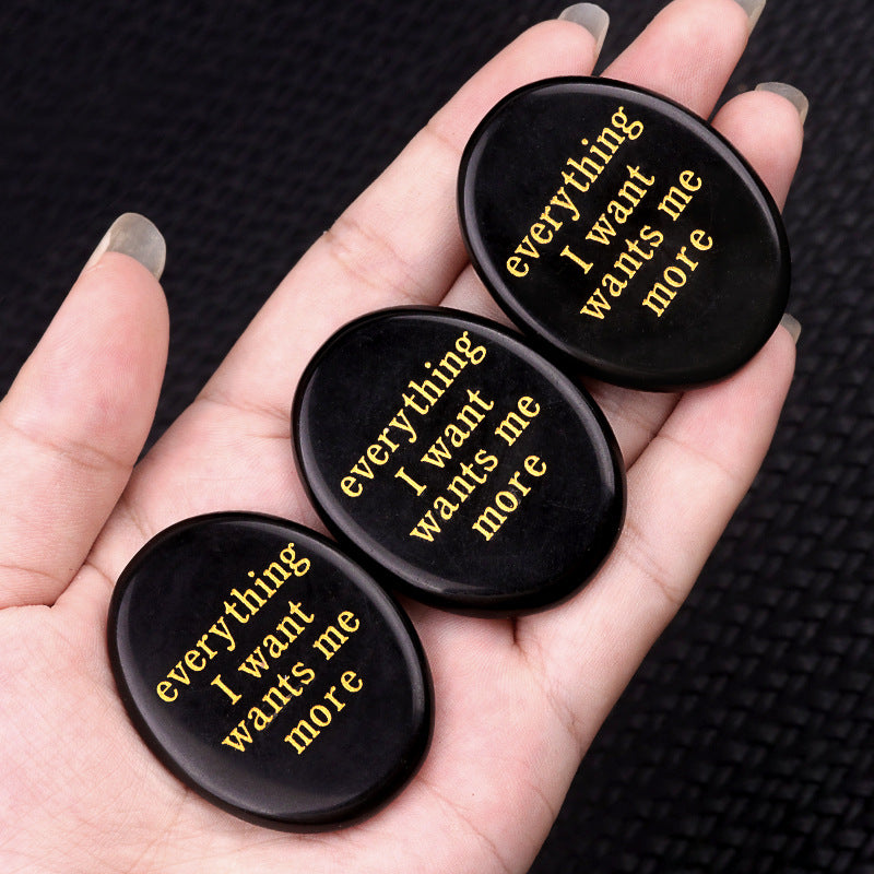 Oval Thumb Stone for Strength & Stress Relief