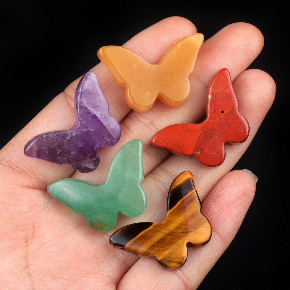 Mini Crystal Butterfly Figurine – 20×30mm