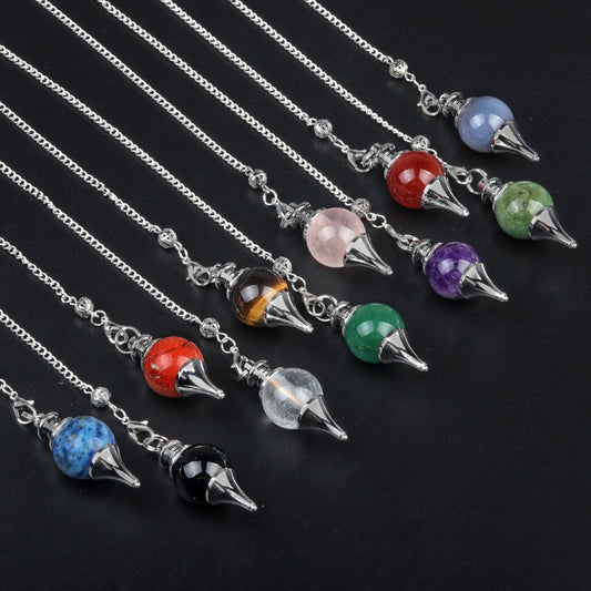 Gemstone Sphere Pendulum