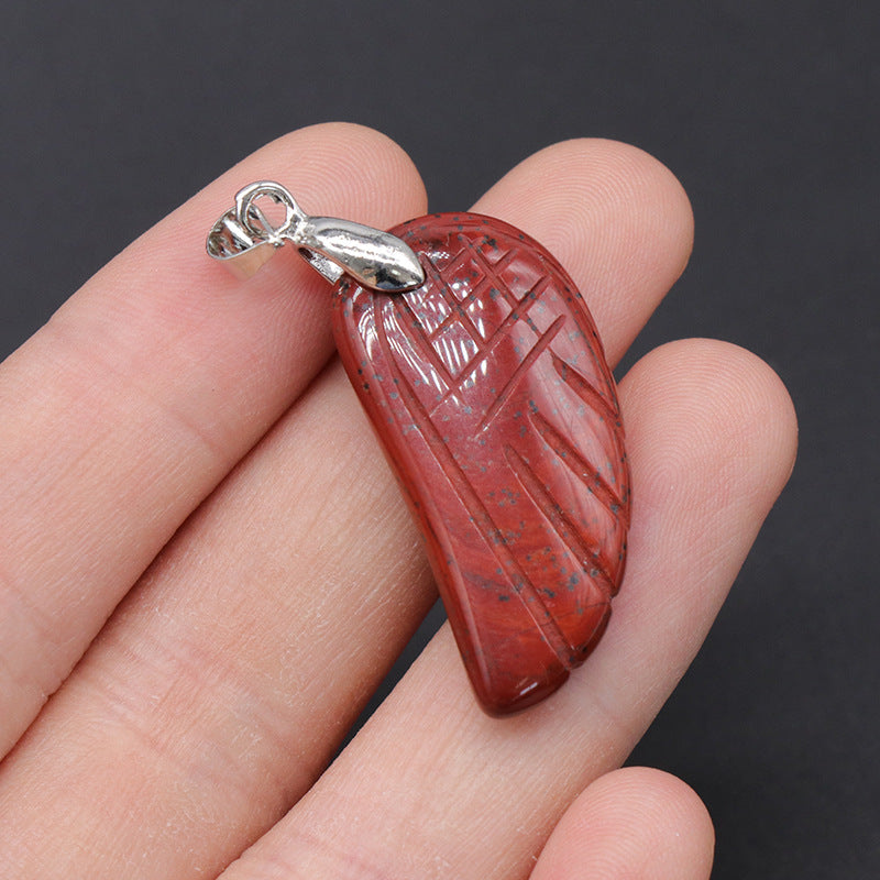 Crystal Angel Wing Pendant