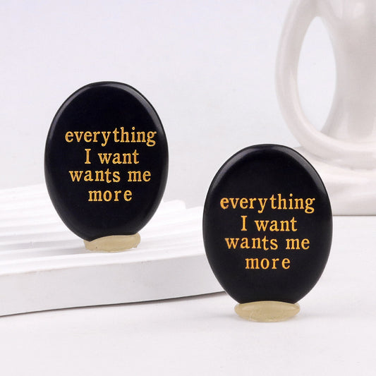 Oval Thumb Stone for Strength & Stress Relief